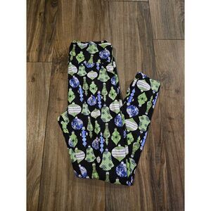 LuLaRoe Christmas Ornament Leggings Lularoe One Size‎